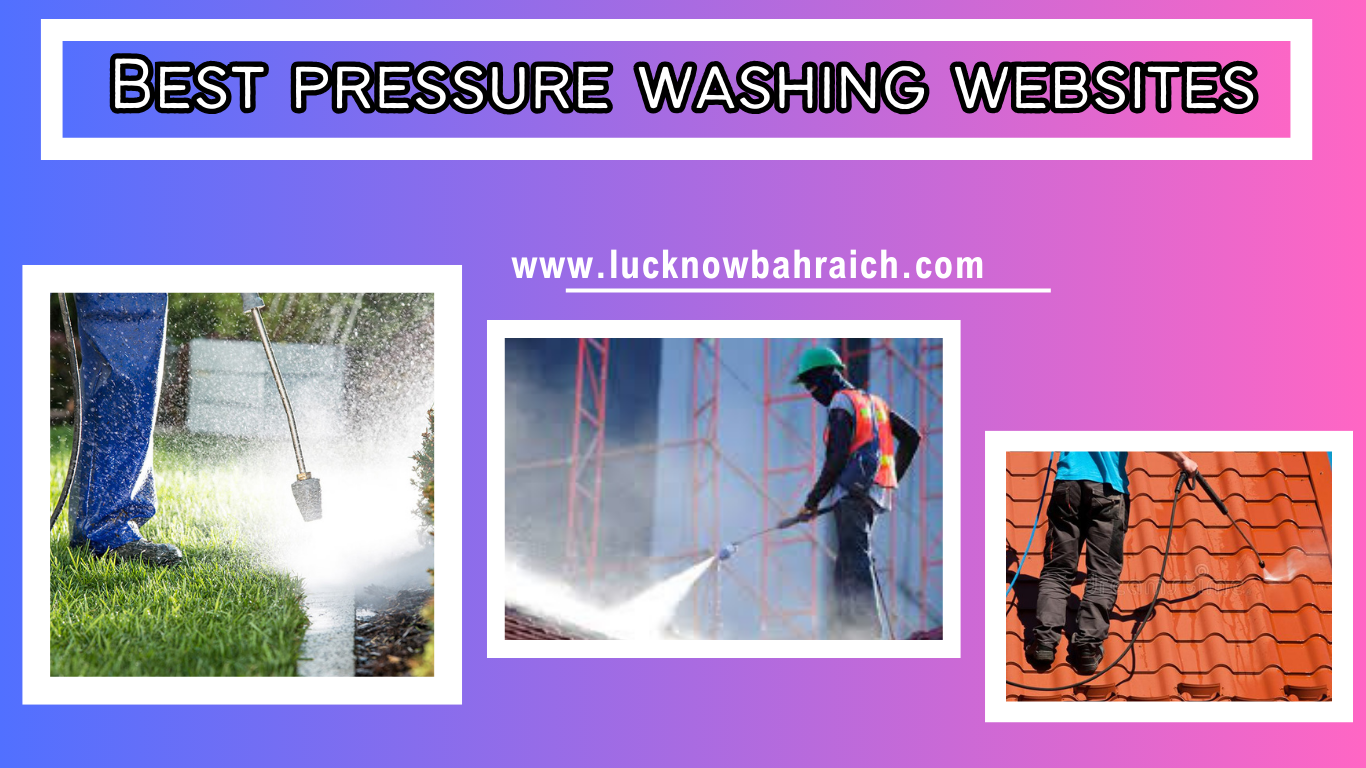 Pressure Washing Website Design Template