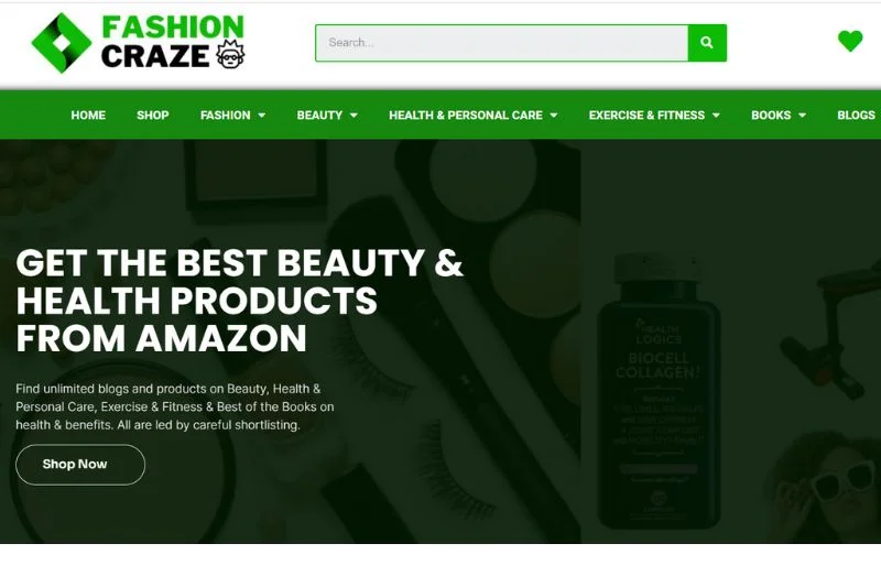 online store website design
