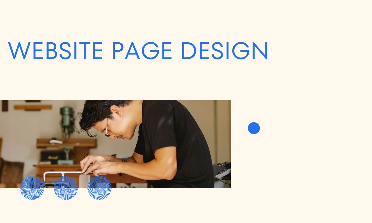 website page design