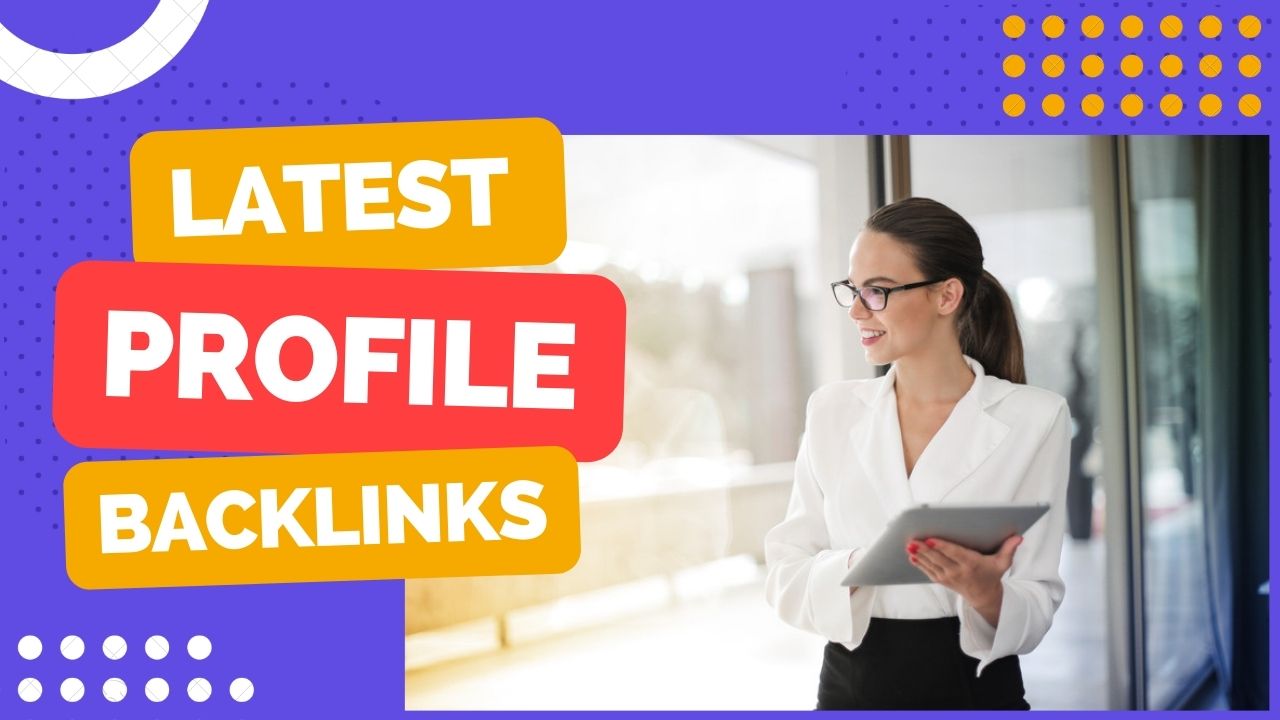 profile backlinks lists