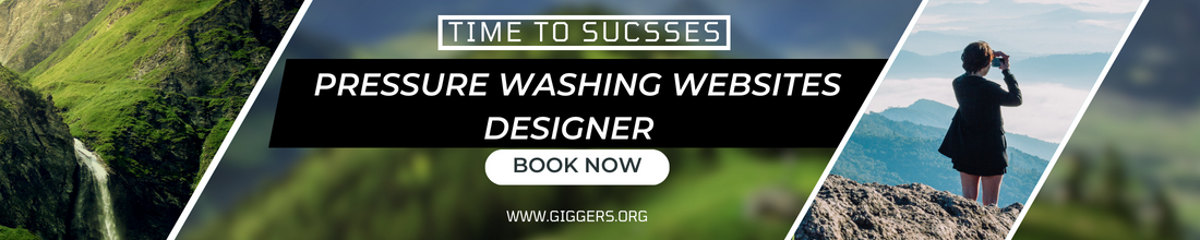 how to build a pressure washing website?